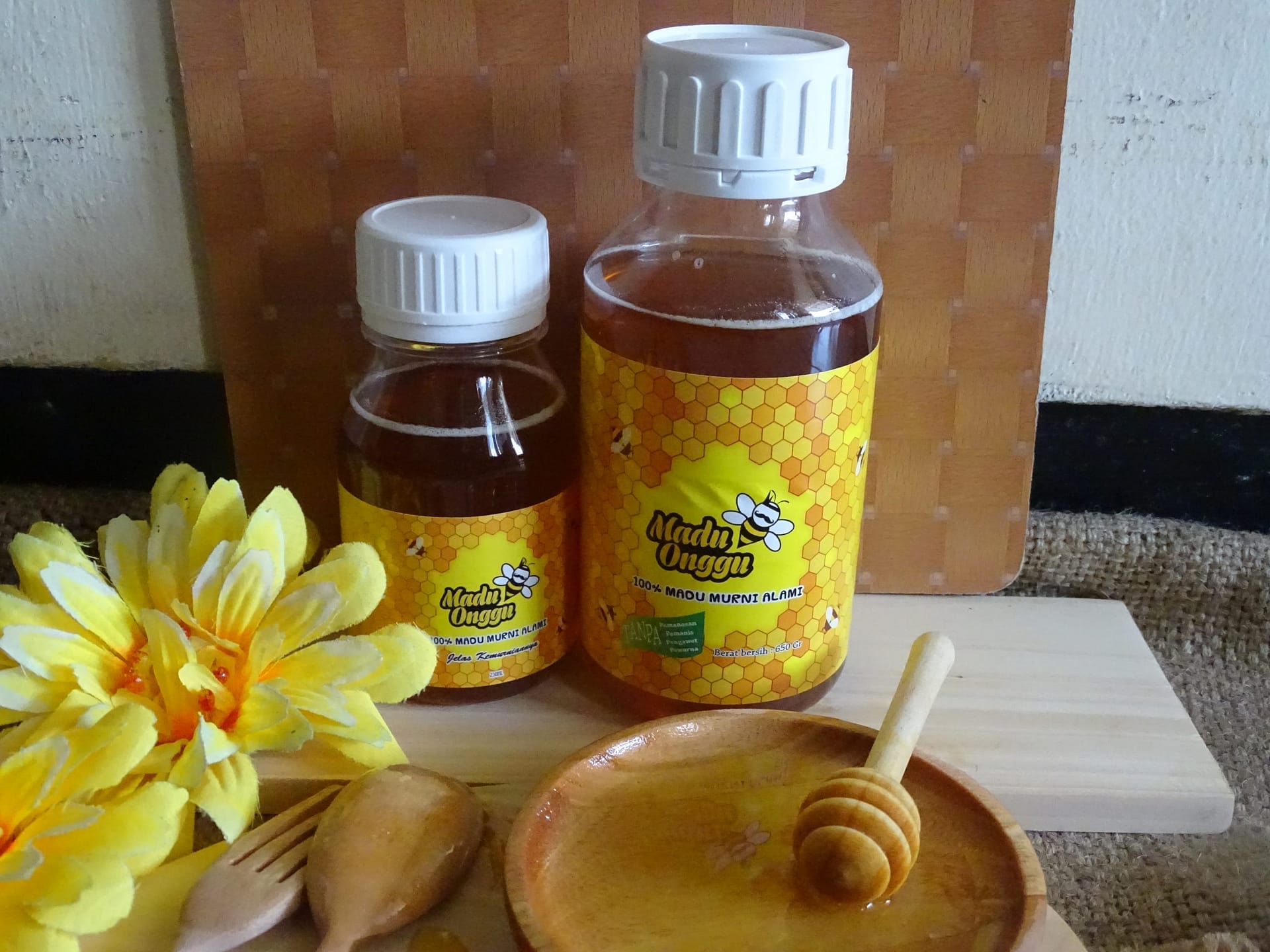 madu asli mellifera honey 325 dan 650 gram